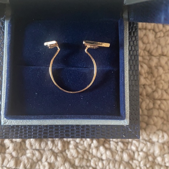 Vintage Triangles ring/toe ring. Double triangle ring/toe ring. - Picture 11 of 14